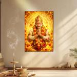 Mahaveer Hanuman: The Eternal Devotee of Ram Metal Poster
